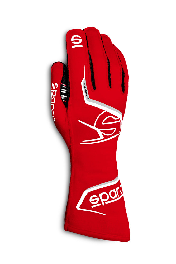 SPARCO 00131408RSNR ARROW Racing gloves, FIA 8856-2018, red/black, size 8 Photo-0