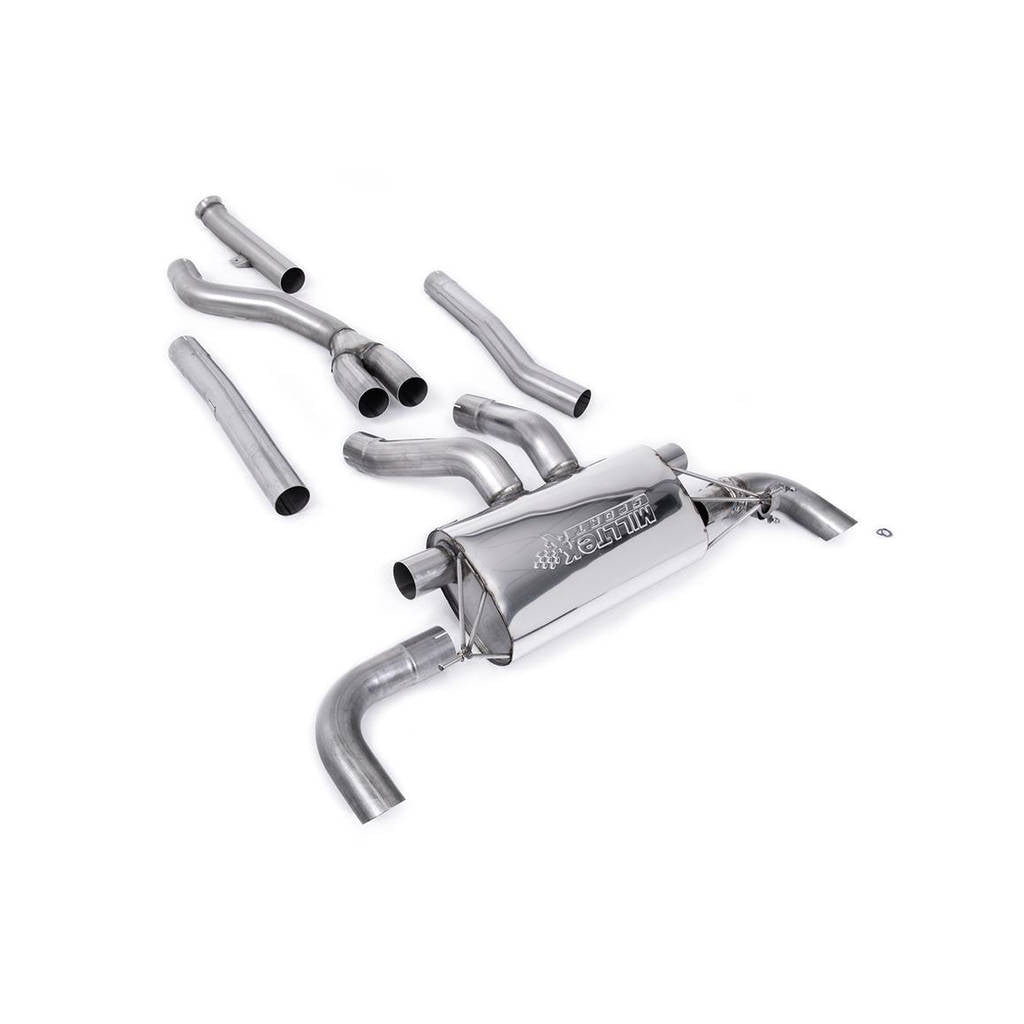 MILLTEK SSXBM1160 Cat-back BMW 3 Series G20 & G21 M340i XDrive Saloon & Touring Models (OPF/GPF Models Only) 2019-2021 Photo-0