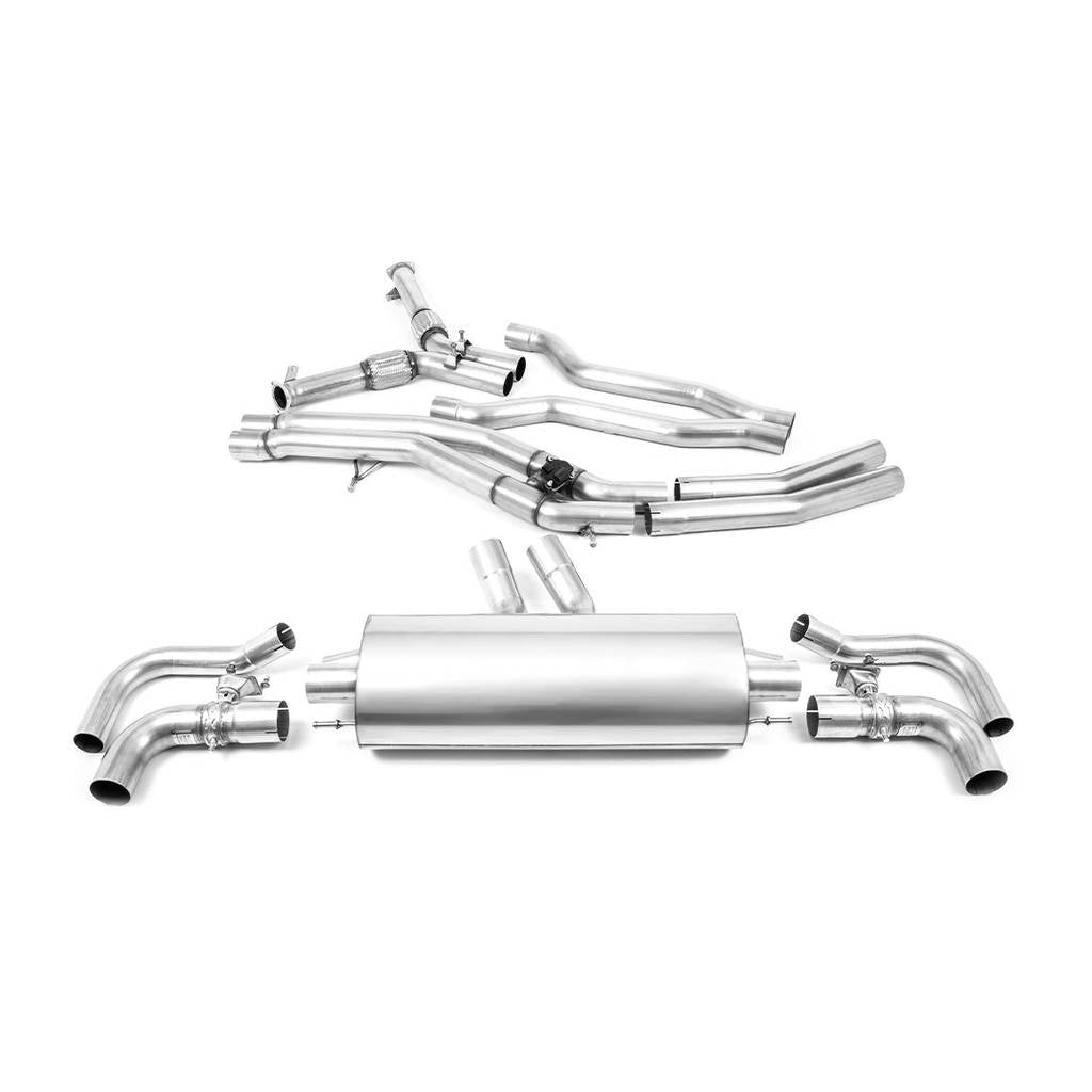 MILLTEK SSXAU899 Particulate Filter-back AUDI RSQ8 4.0 V8 Bi-Turbo (OPF / GPF Equipped Models) 2020-2021 Photo-0