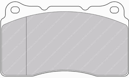 FERODO FDSR3067 Front Brake Pads DS Performance for ALFA ROMEO Giulietta (940) Photo-0