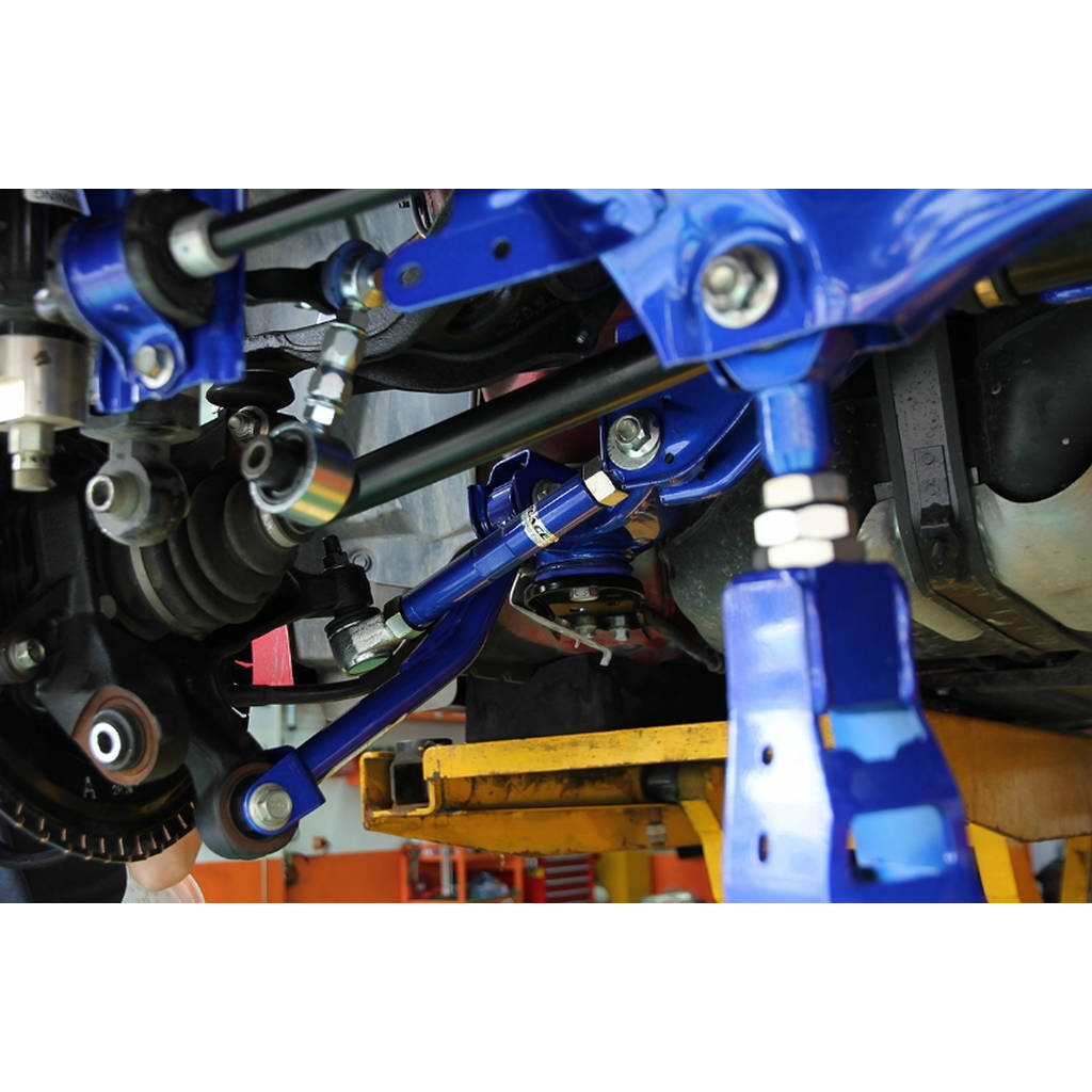 HARDRACE 7498 SUBARU IMPREZA FT86 BRZ FR-S REAR TRALING ARM (HARDEN RUBBER) 2PCS/SET Photo-1