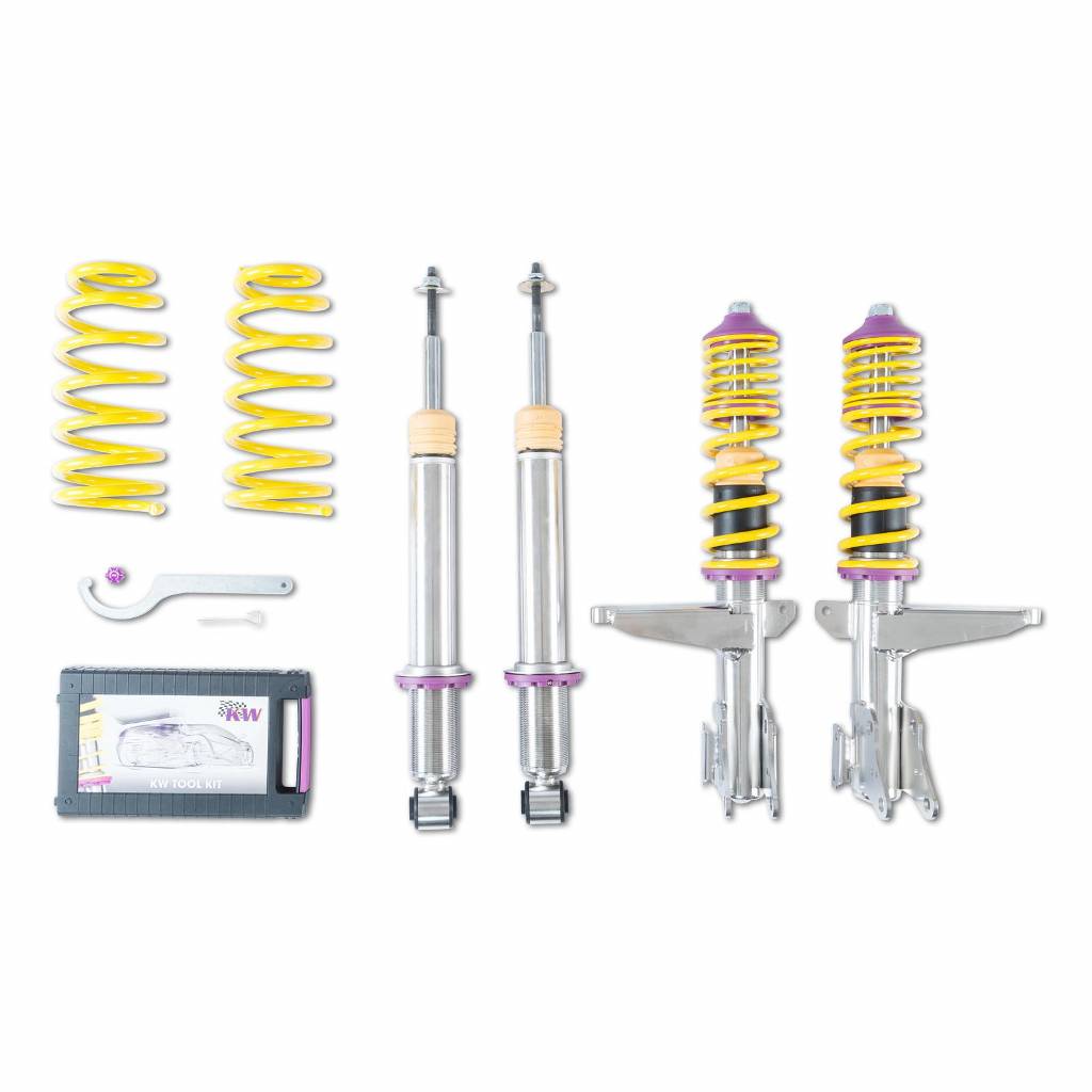KW 10210018 Coilover Kit INOX V1 AUDI 80; (B4) Photo-0