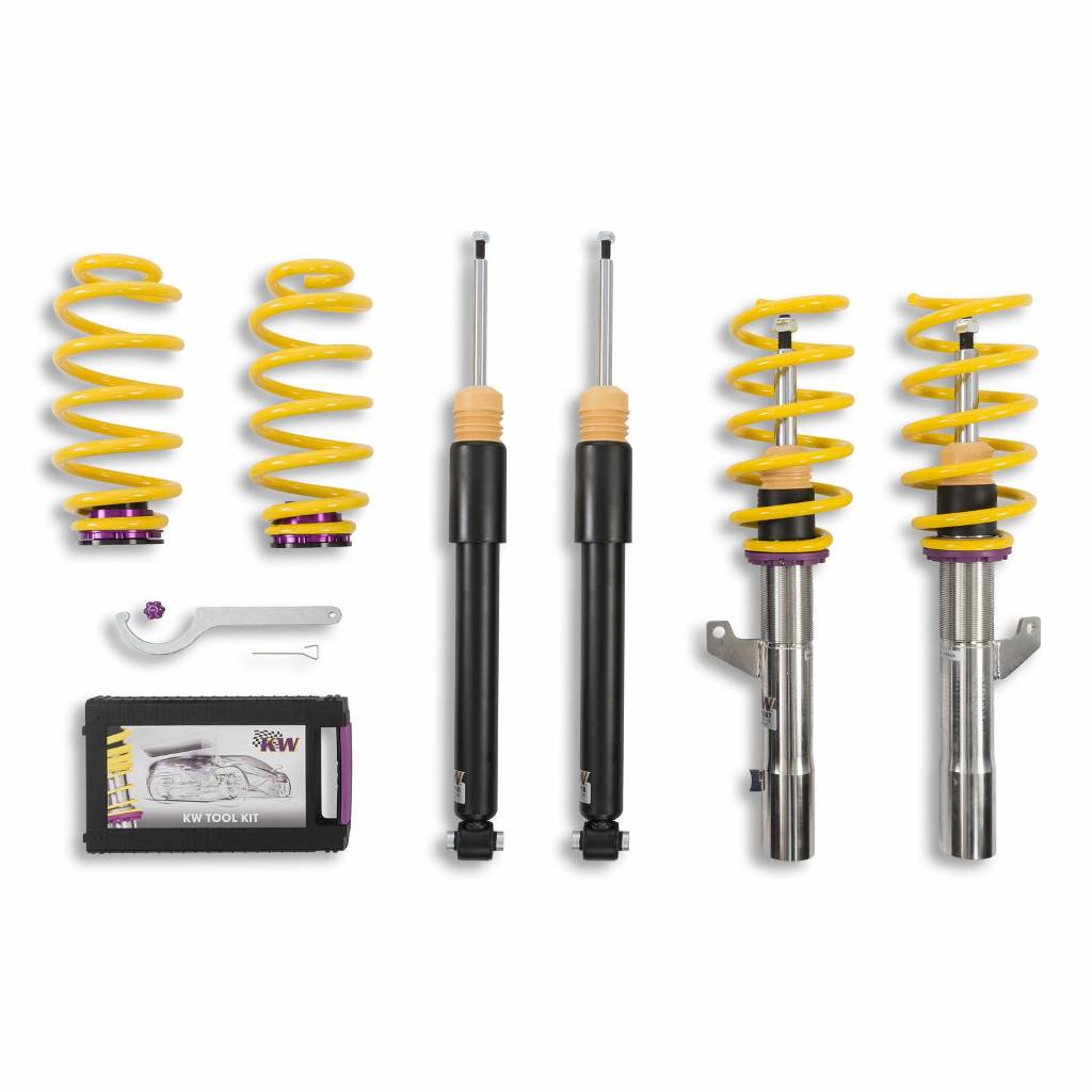 KW 102800AX Coilover Kit INOX V1 VW Touran II; (1T) Photo-0