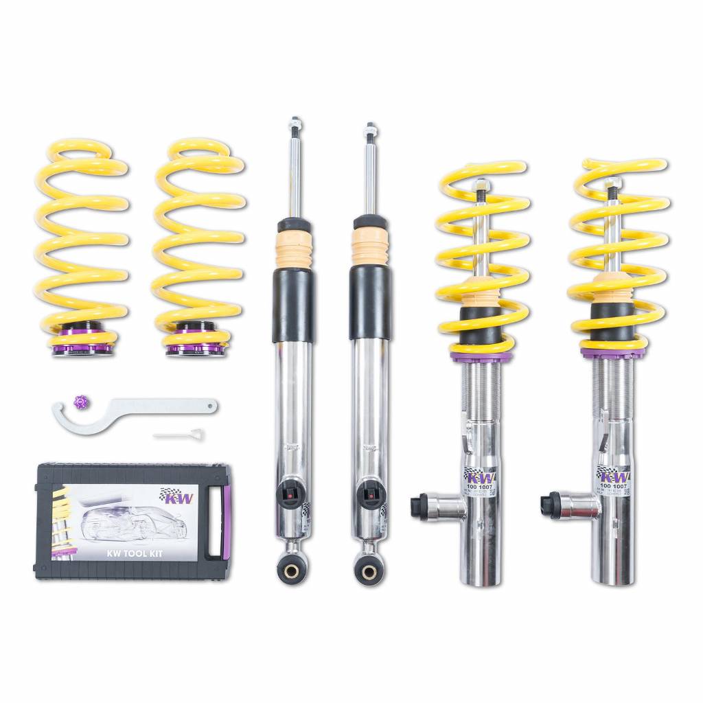 KW 39080051 Coilover Kit INOX DDC PLUG & PLAY VW Passat (B8); (3C) 10/15- Photo-0