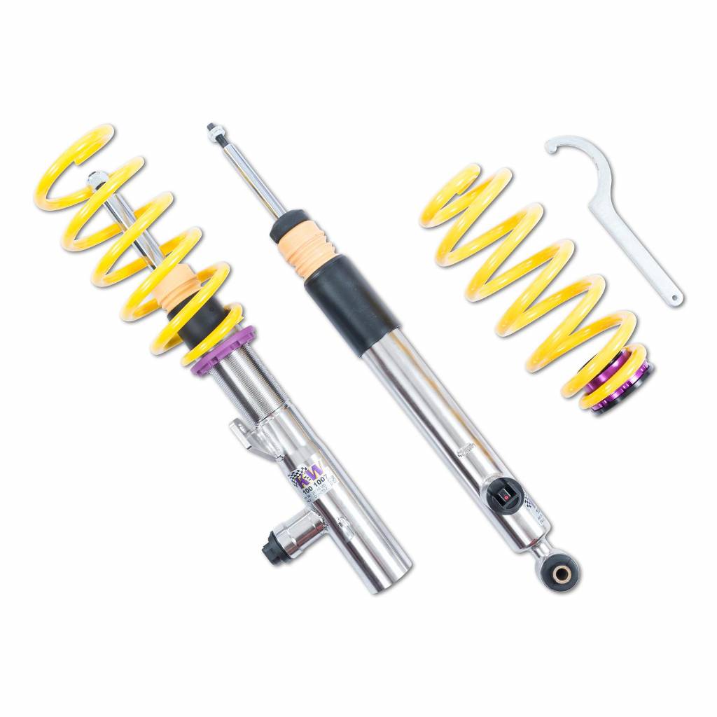 KW 39080051 Coilover Kit INOX DDC PLUG & PLAY VW Passat (B8); (3C) 10/15- Photo-1