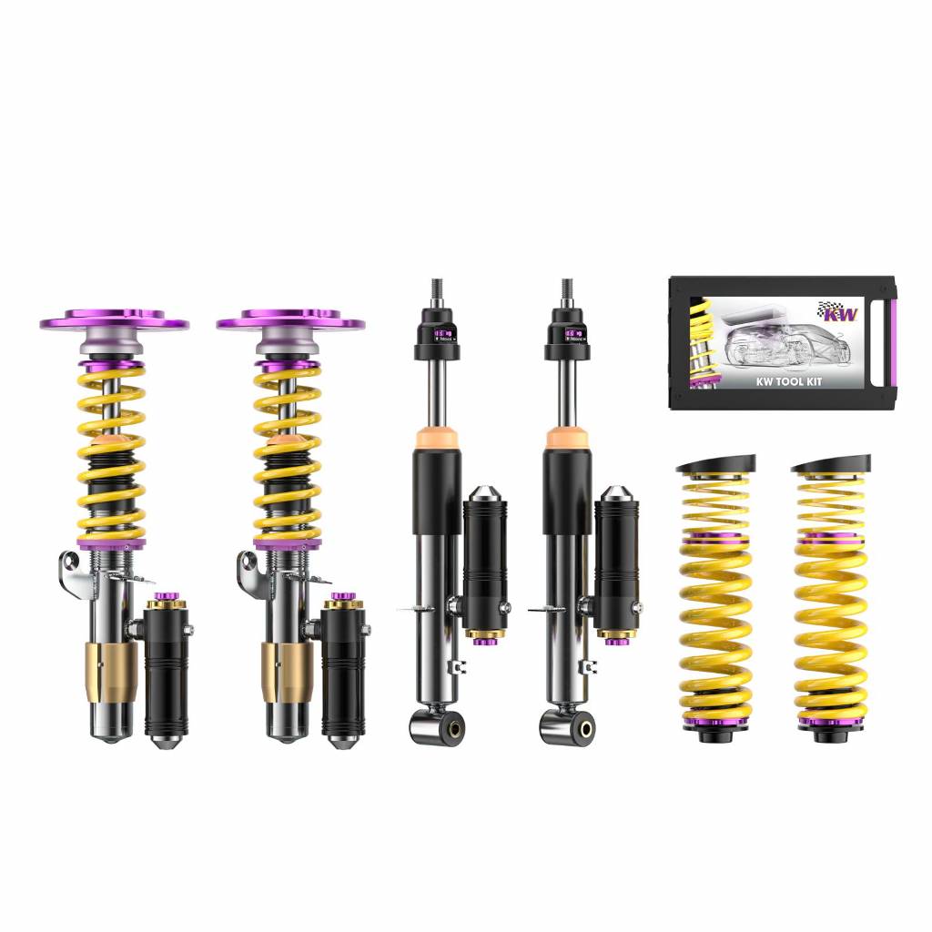 KW 3A7200DY Coilover Kit INOX V4 BMW M2 Clubsport (F87); (M3) Photo-0