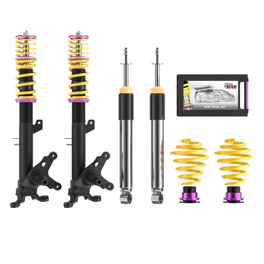 KW 352200DB Coilover Kit INOX V3 BMW M3 (E30); (BMW M3) Photo-0
