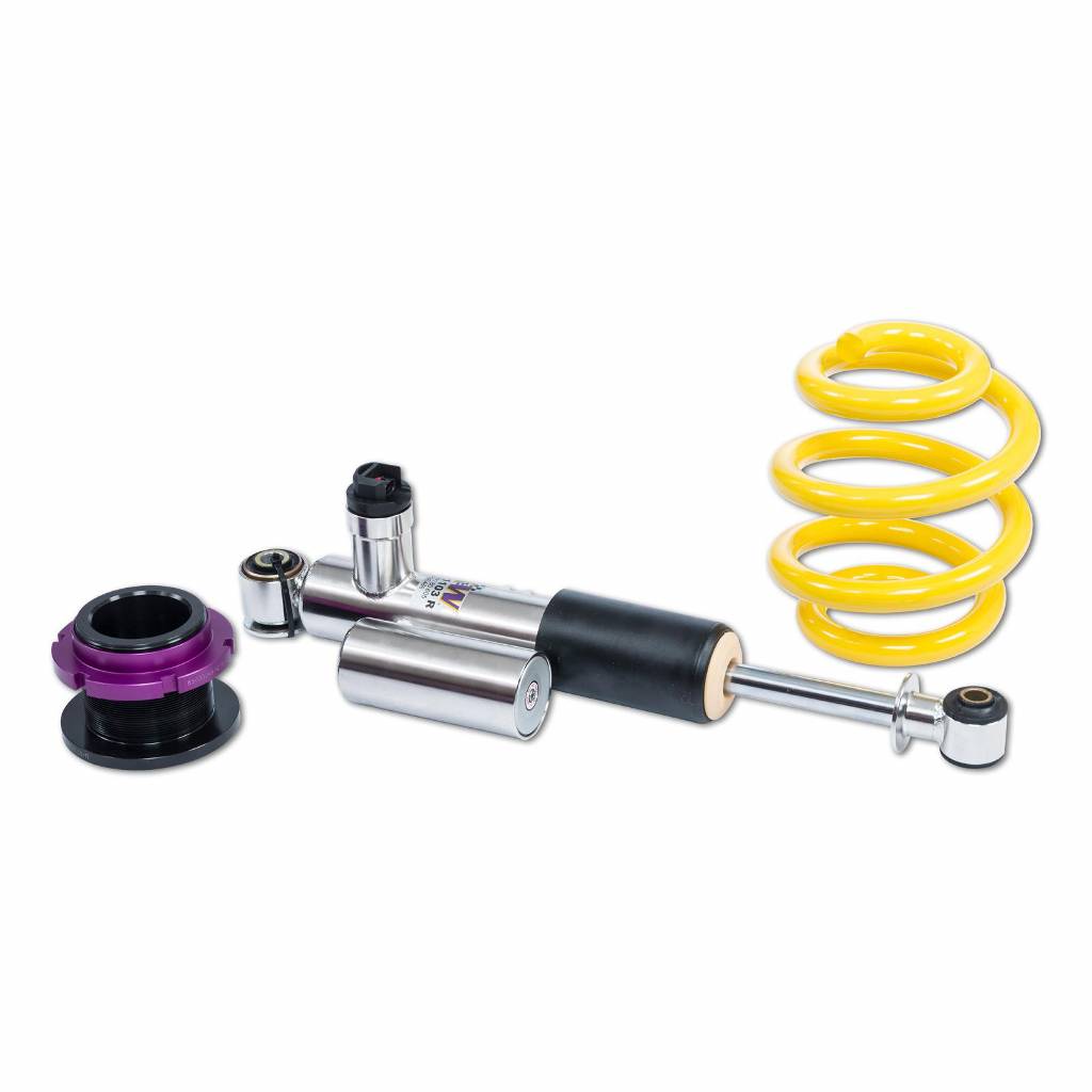 KW 39080043 Coilover Kit INOX DDC PLUG & PLAY VW Bus T6 / T6.1, Multivan, Transporter; (7HC,7HCA,7HM,7HMA,7HK,7J0,7HKX0) mit DCC / with DCC 07/15- Photo-3