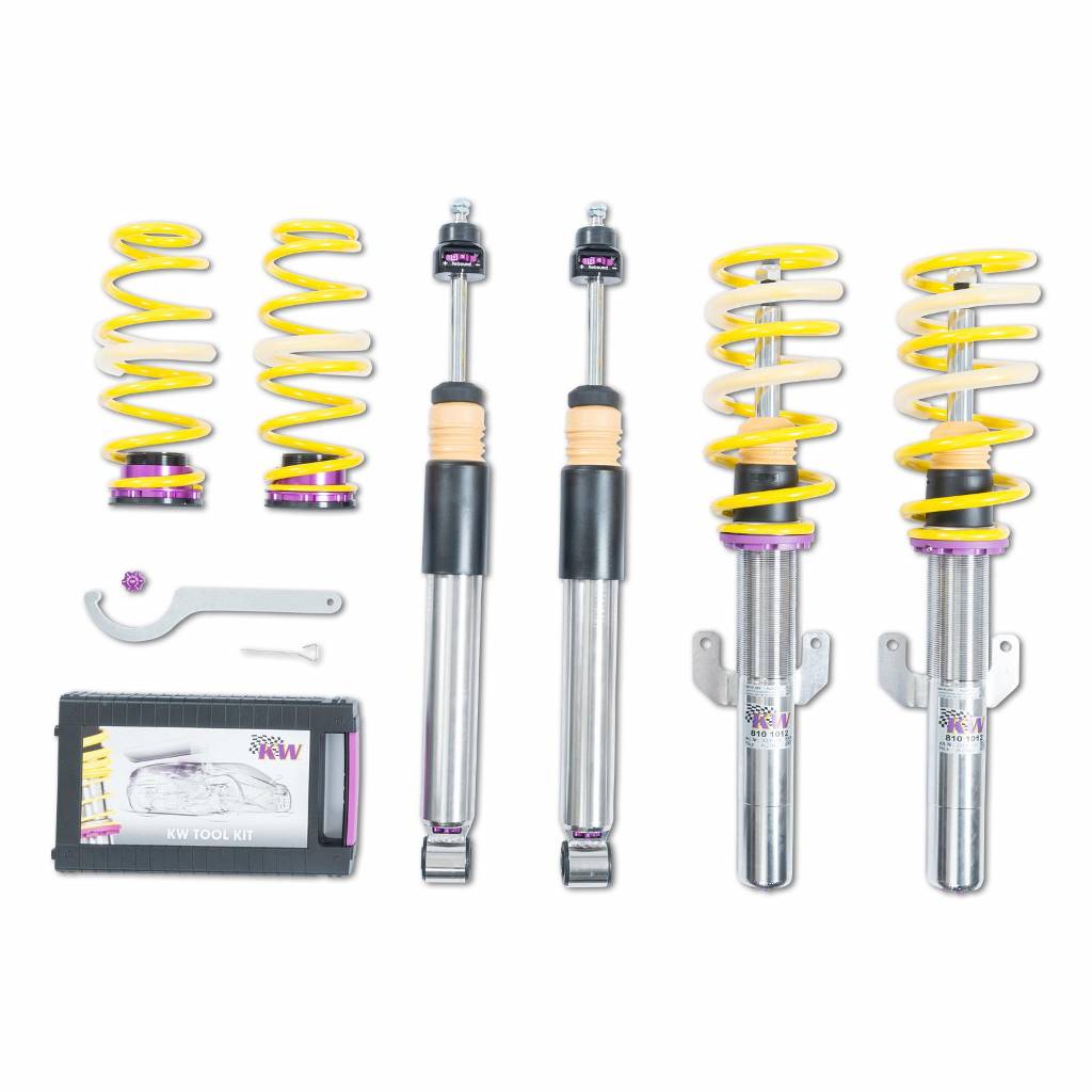 KW 352800BQ Coilover Kit INOX V3 for SEAT Ibiza (KJ) Photo-0
