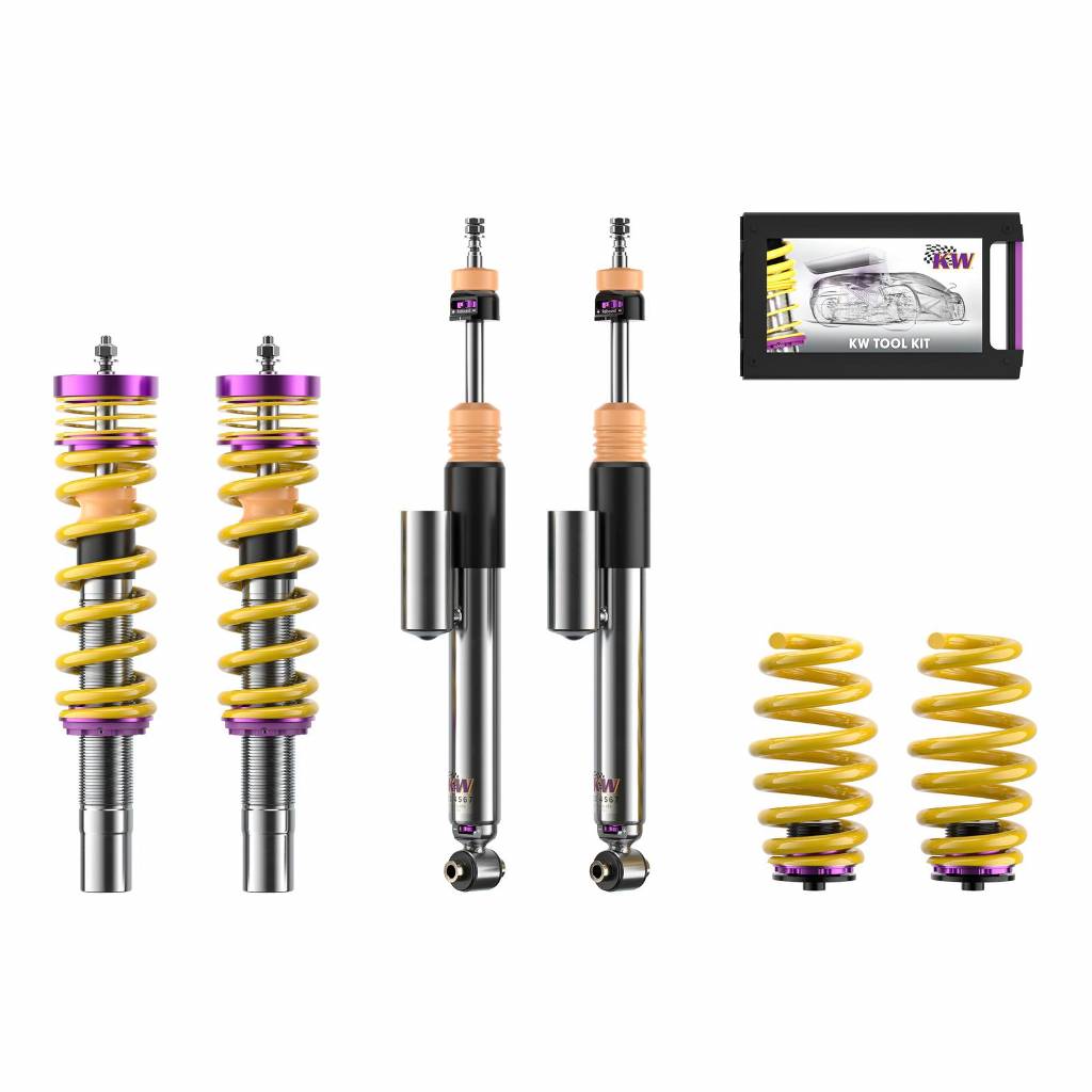 KW 352100CH Coilover Kit INOX V3 AUDI RS4 (B9); (B8) Photo-0