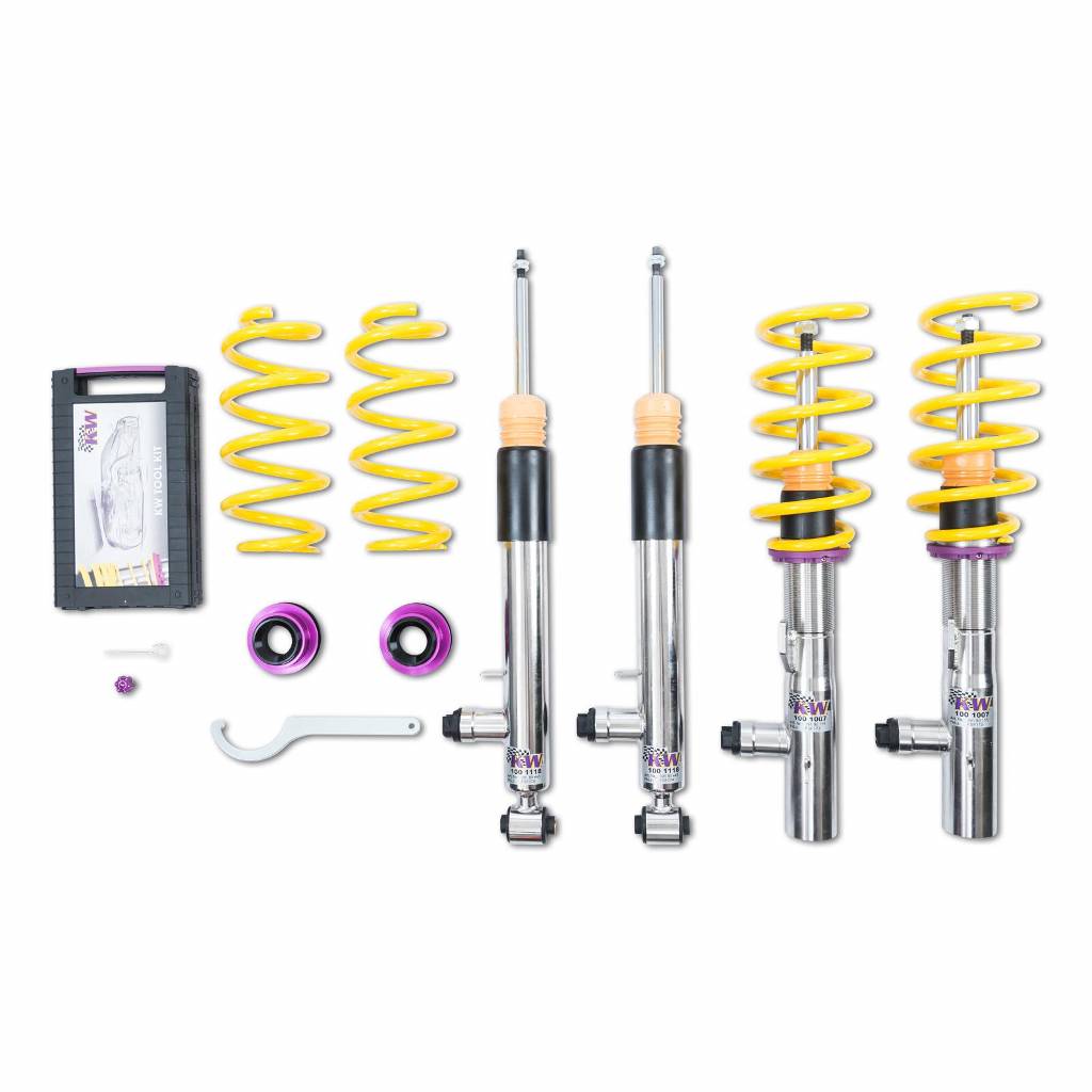 KW 39080042 Coilover Kit INOX DDC PLUG & PLAY VW Golf VII; (AU, AUV) 08/14- Photo-0