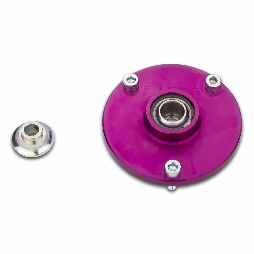 KW 19000744 Clubsport aluminum unibal top mounts (rear) PORSCHE 911 Type 964 Carrera 2+4 Year 12/88-11/90 Photo-1