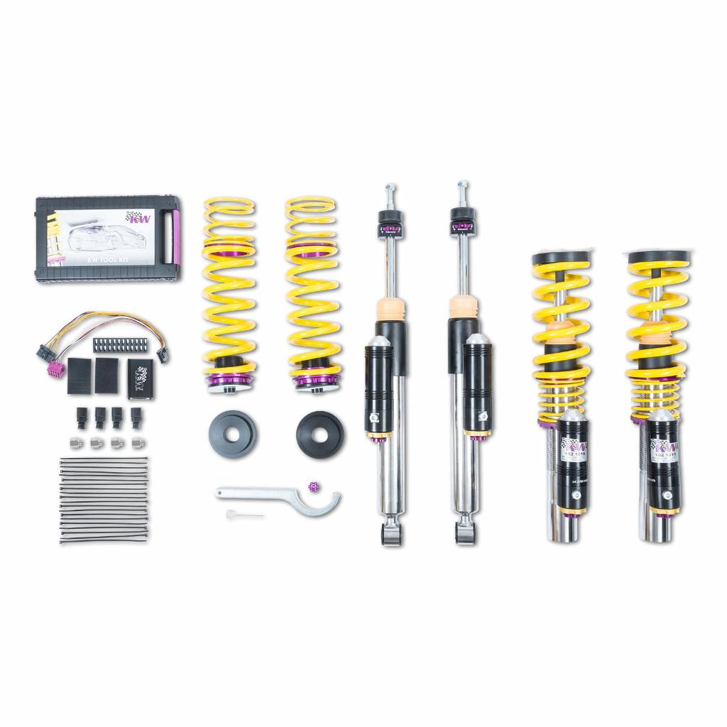 KW 3A71000K Coilover Kit INOX V4 for AUDI RS6 / RS7 AWD (4G) 2010-2019 Photo-0