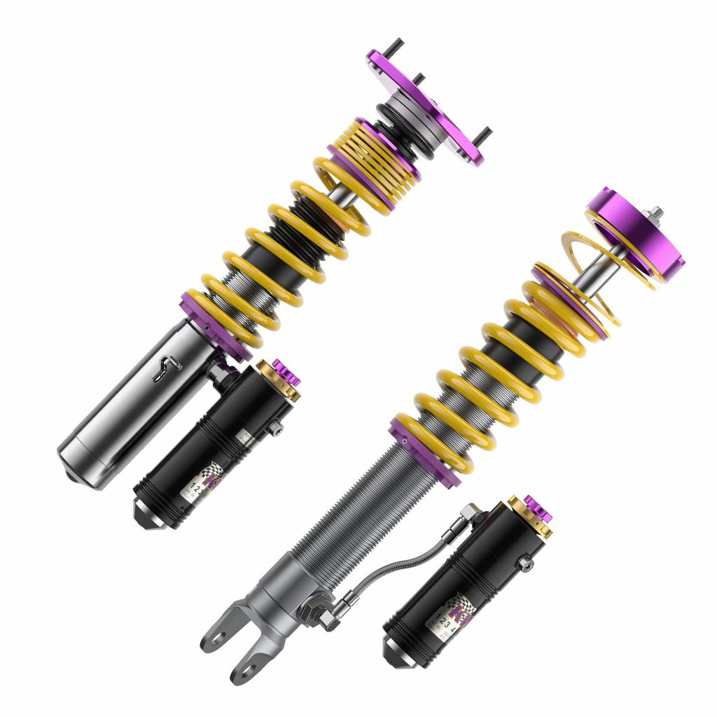 KW 3A771050 Coilover Kit INOX V4 PORSCHE 911; (991, 991G, 991H, 991 Turbo) Photo-1