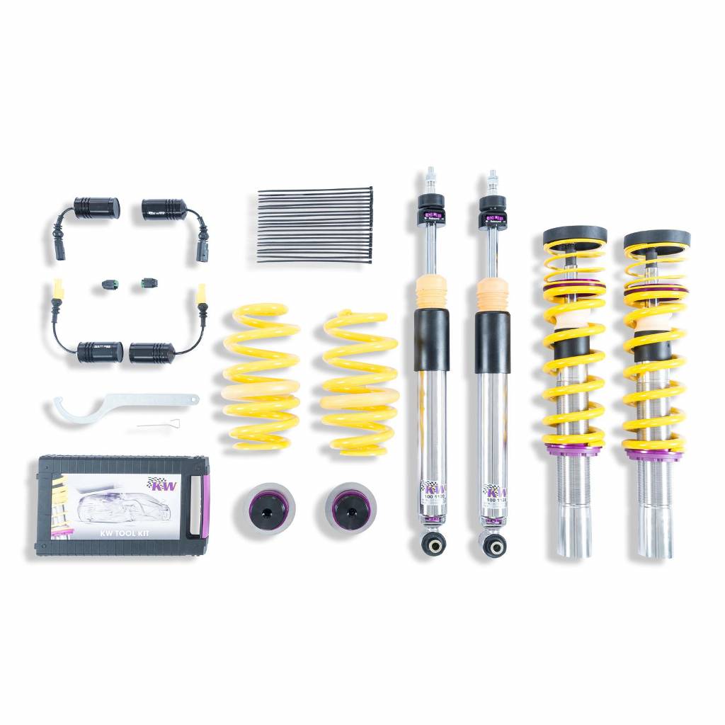 KW 352100AQ Coilover Kit INOX V3 AUDI A4 (B9); (B8, B81) Photo-0