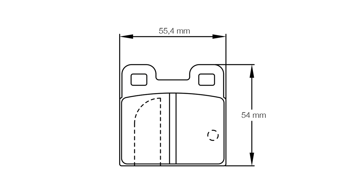 PAGID 4122-RSH29E Brake Pads for PORSCHE 356 1.6 C / SC / 904 Carrera GTS + 904 / 6 / 911 2.0 M-Calipers / 912 / 914 / 4 Photo-0