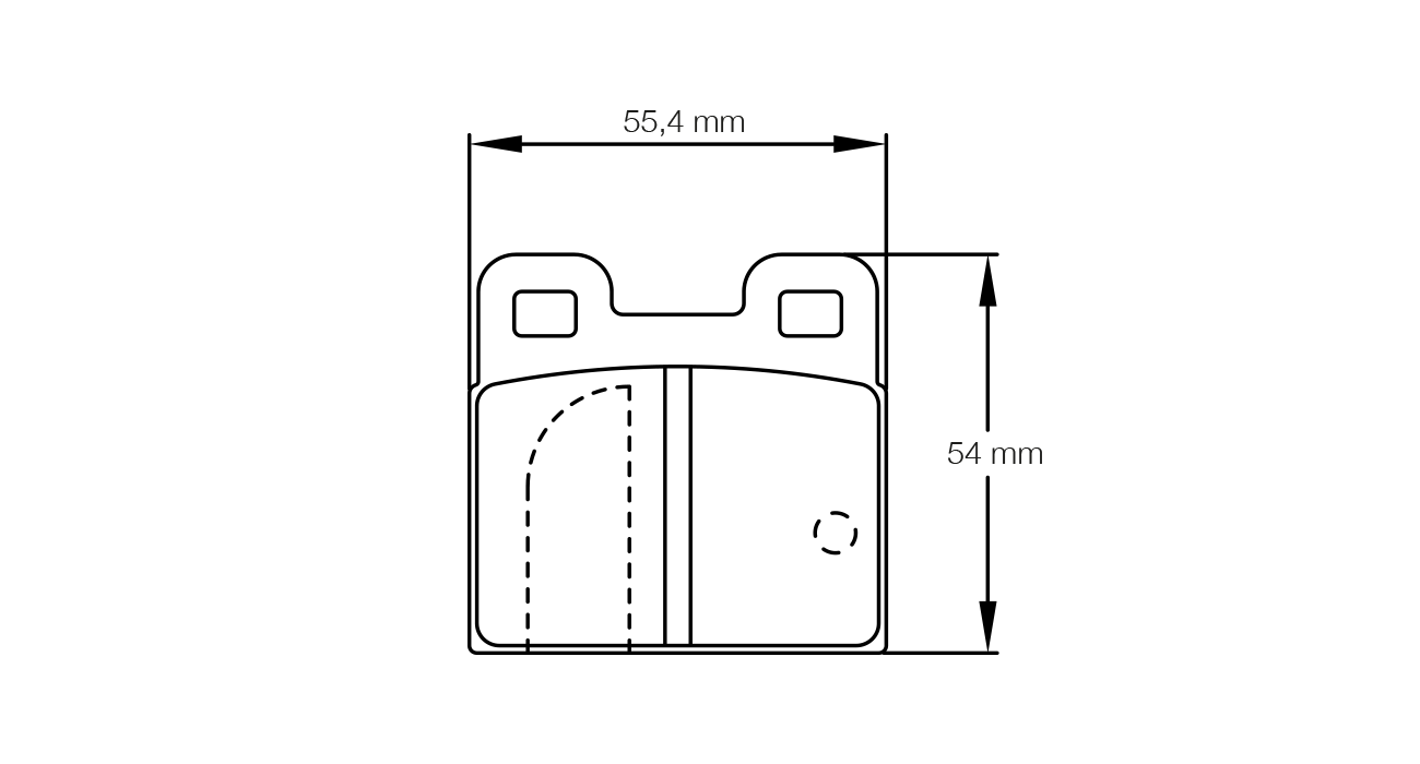 PAGID 4122-RSH42 Brake pads RSH42 PORSCHE 356 1.6 C/SC / 904 Carrera GTS + 904/6 / 911 2.0 M-Calipers / 912 / 914/4 Photo-0