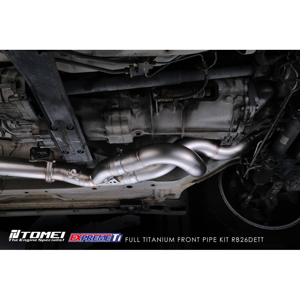 TOMEI US TB6080-NS05A FULL TITANIUM FRONT PIPE KIT EXPREME Ti RB26DETT Photo-16