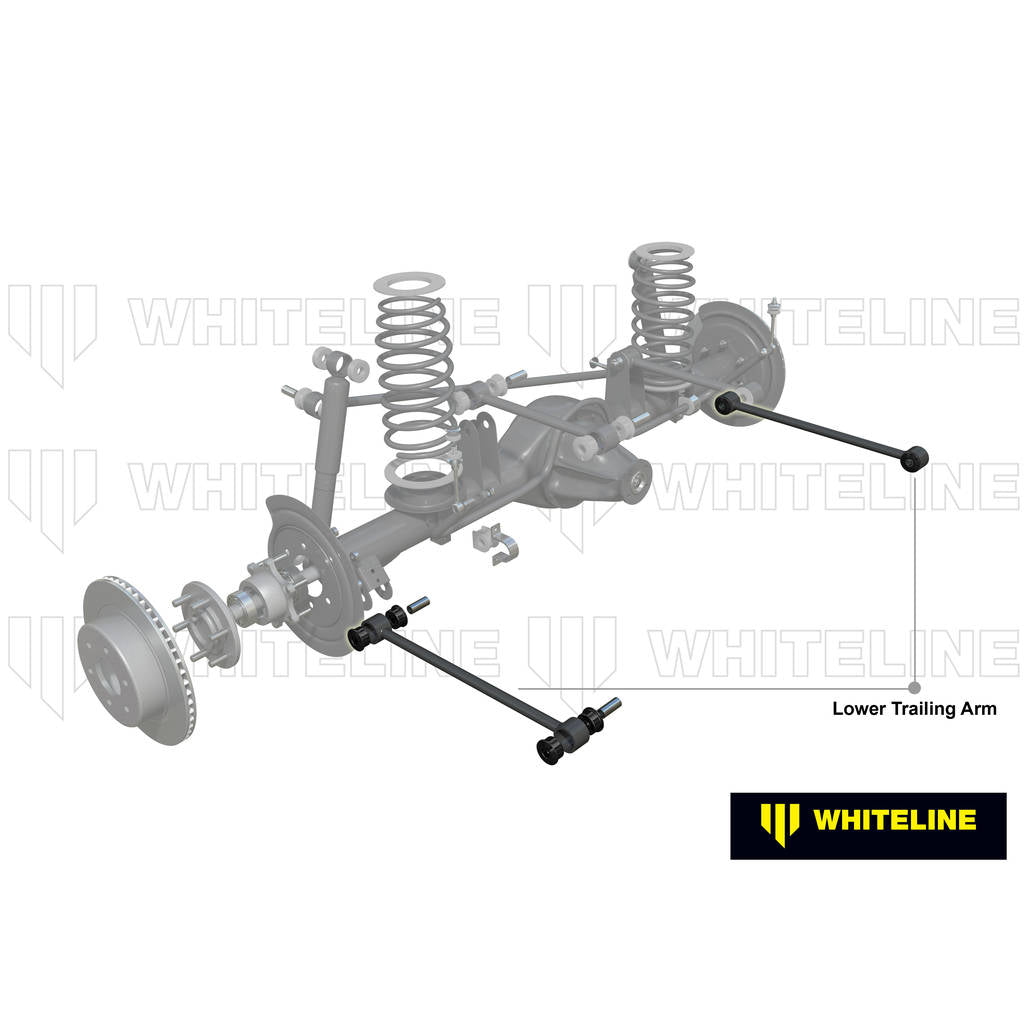 WHITELINE KTA202 Adjustable Rear Lower Trailing Arms for Toyota Land Cruiser 200 Series/300 Series Photo-1