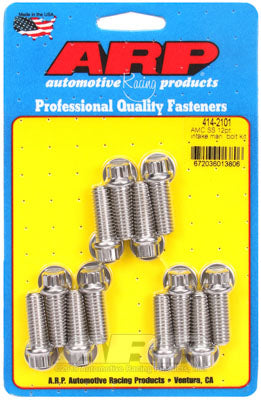 ARP 414-2101 Intake Manifold Bolt Kit for AMC SS 12pt Photo-0