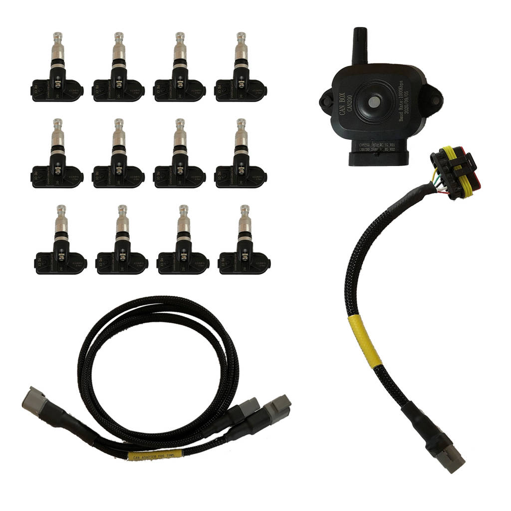 RN VISION P-TPMS-KIT-12-SENSOR-RACING Tire Pressure Monitoring System Kit for 12 wheels - Racing Photo-0