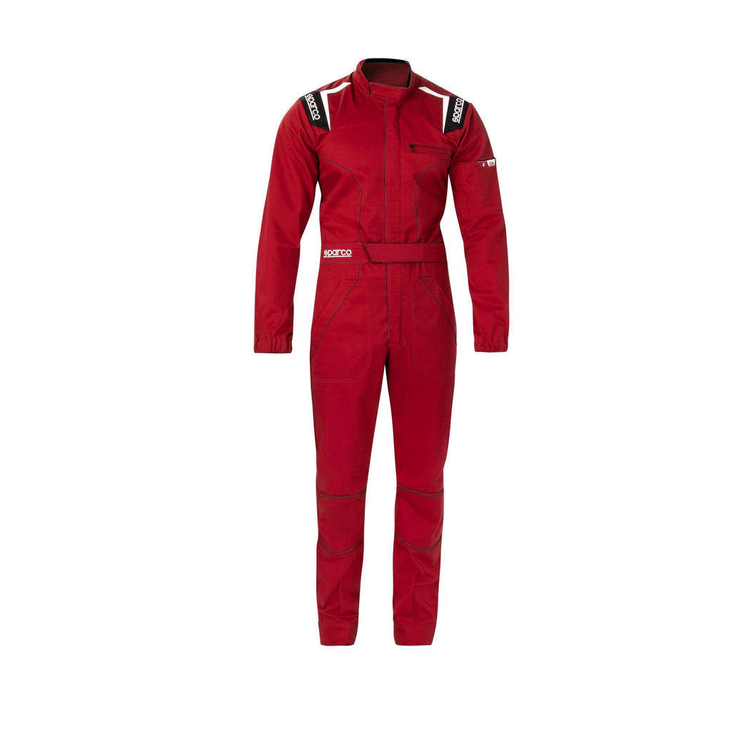 SPARCO 002020RS5XXL Mechanic suit MS-4, red, size XXL Photo-0