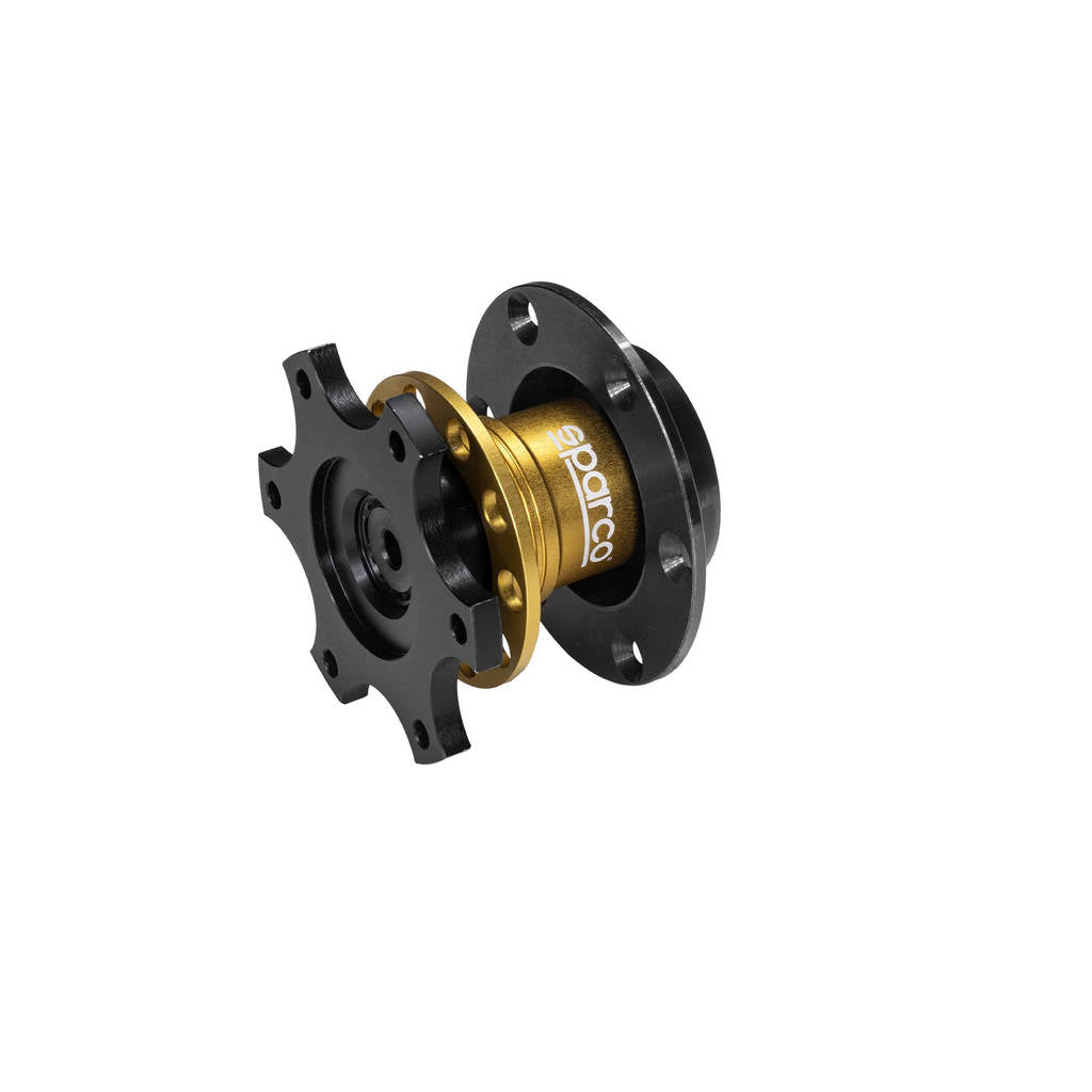 SPARCO 015R98R Quick release hub (bolted), aluminium, mount 6x70 mm, FIA Photo-0