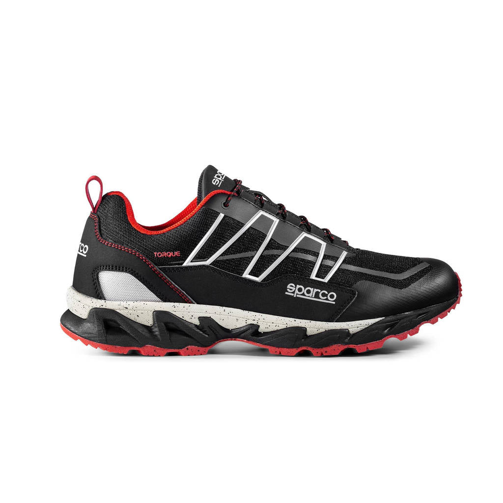 SPARCO 00128947NRRS TORQUE Mechanic shoes, black/red, size 47 Photo-0