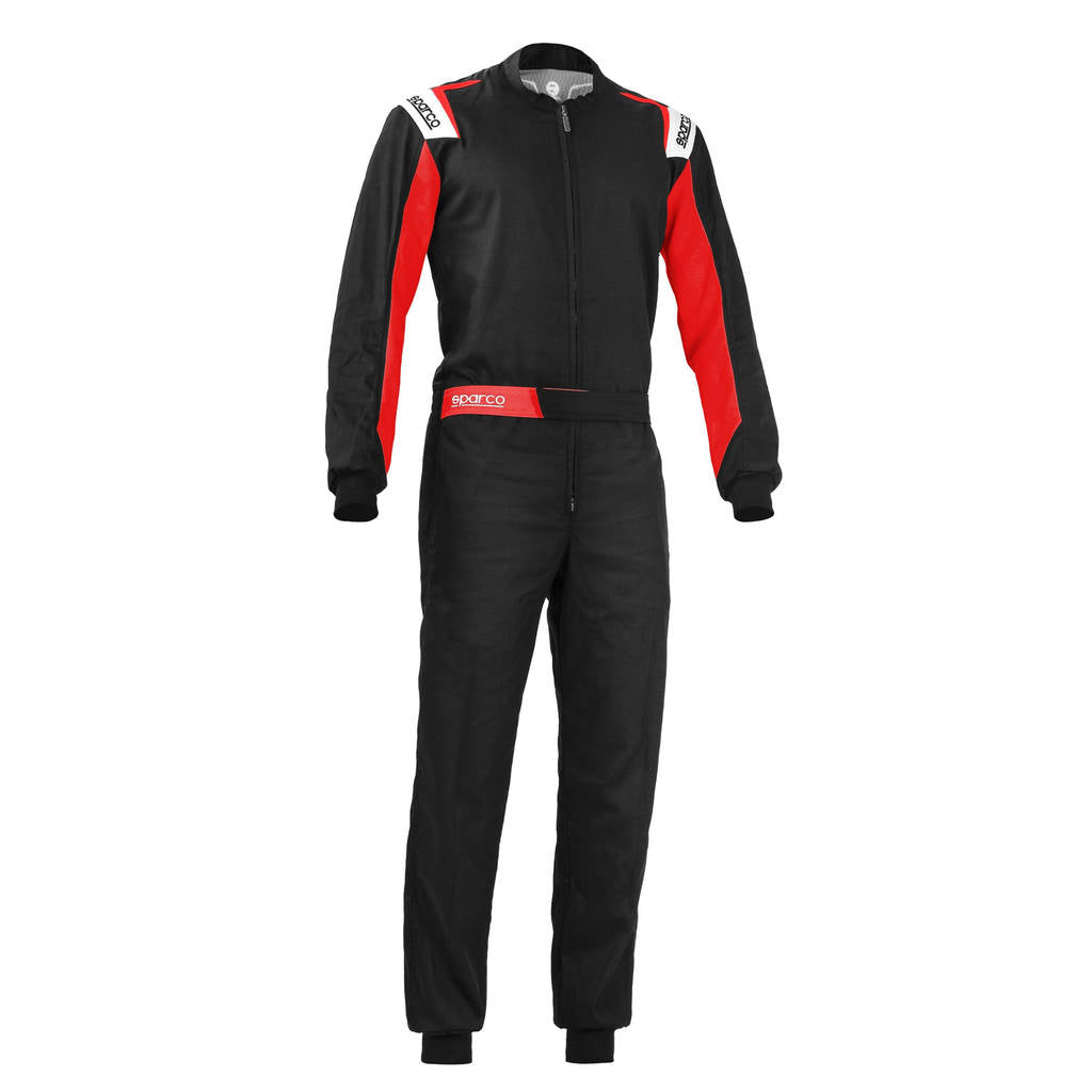 SPARCO 002343NRRS130 ROOKIE 2020 Kart suit, NOT HOMOLOGATED, kids, black/red, size 130 Photo-0