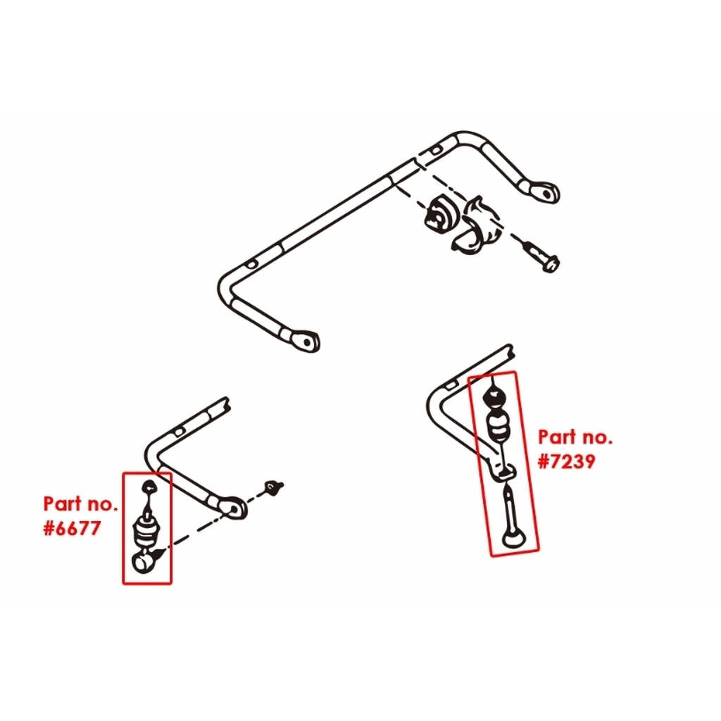HARDRACE Q0698 FORD FOCUS MK2 '04-11(NON-RS)/FOCUS MK3 12- (NON-ST/RS) REAR SWAY BAR, 25.4mm ADJ. 13PCS/SET Photo-6