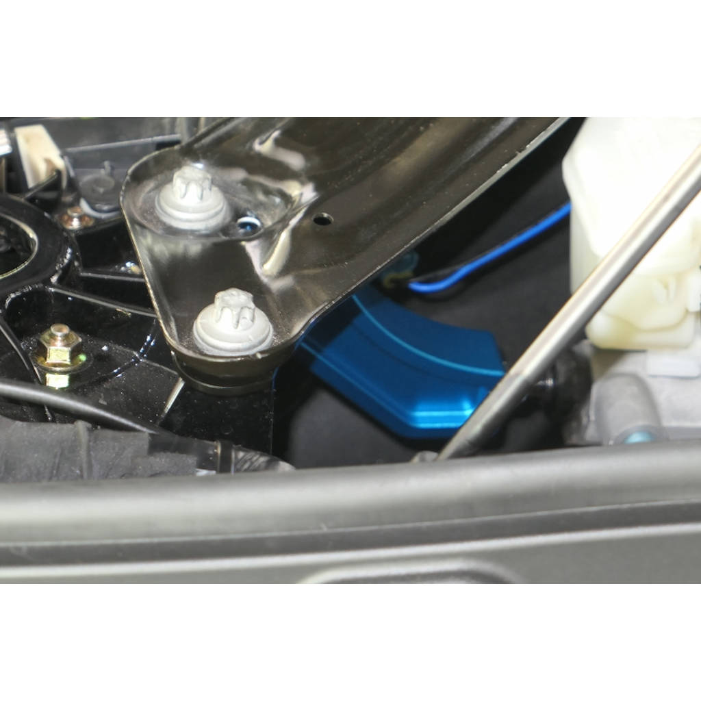 HARDRACE Q0651 TOYOTA SUPRA J29 '19- BRAKE MASTER CYLINDER STOPPER - 2PCS/SET FOR LHD MODELS Photo-6