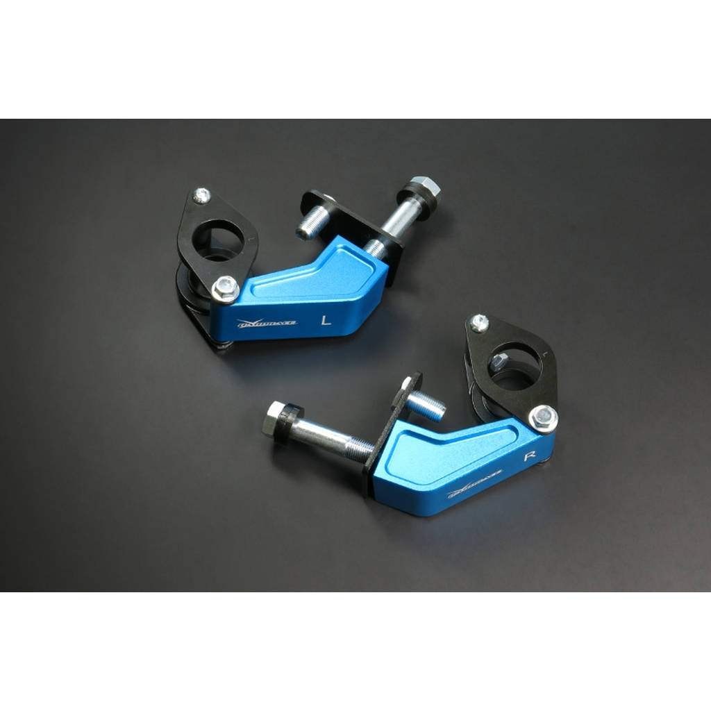 HARDRACE Q0658 TOYOTA ALPHARD '15-/VELLFIRE '15- REAR DAMPER DROP KIT - 2PCS/SET DAMPER STROKE INCREASED BY 50MM Photo-0