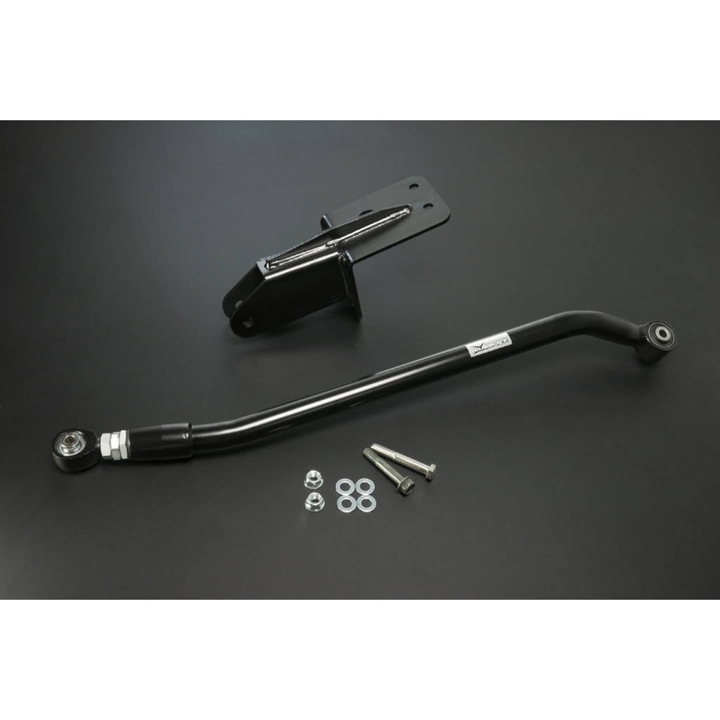 HARDRACE Q0480 JEEP CHEROKEE '84-01 XJ FRONT TRACK BAR, LIFT 4.5~6 INCHES (PILLOW BALL+HARDEN RUBBER) - 2PCS/SET FOR LHD USE Photo-0