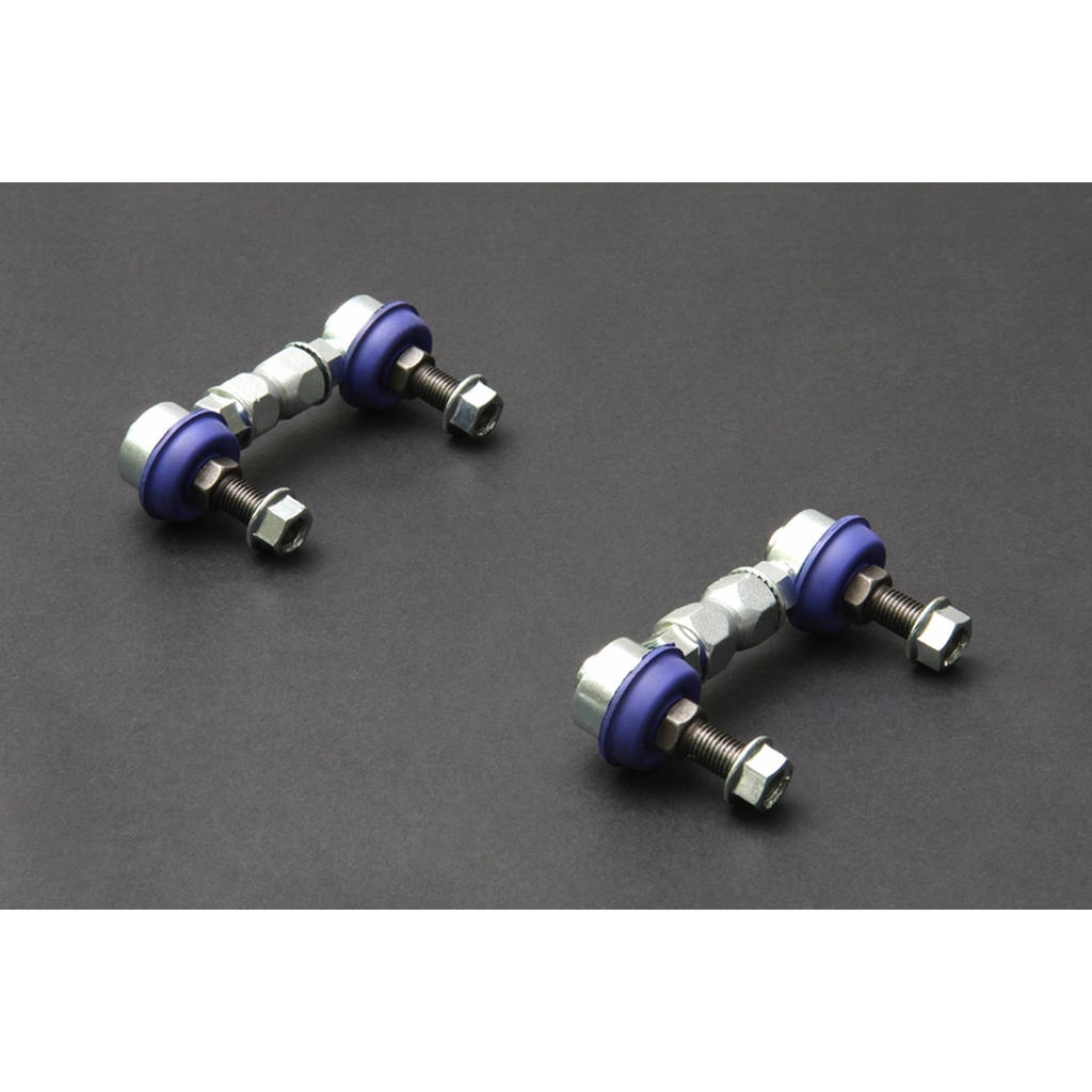 HARDRACE 6853-080 UNIVERSAL ADJ. STABILIZER LINK 2PCS/SET RANGE: 81-91MM 10MM STUD ROD END Photo-0