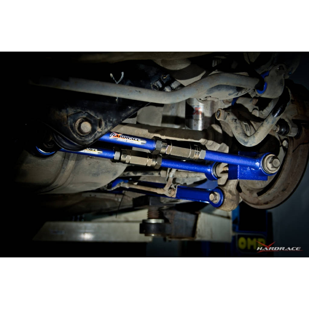 HARDRACE 6155-A SUBARU IMPREZA WRX GC~GG/LEGACY BD~BH LATERAL ADJ.LINK (HARDEN RUBBER BUSH) 8PCS/SET Photo-3