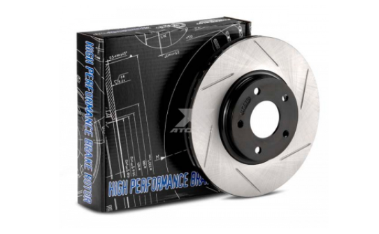 STOPTECH 126.40057CSL Front Cryo Sport Slotted Rotor Left ACURA/HONDA Civic/CR-V/CSX/ILX 2002-2015 Photo-0