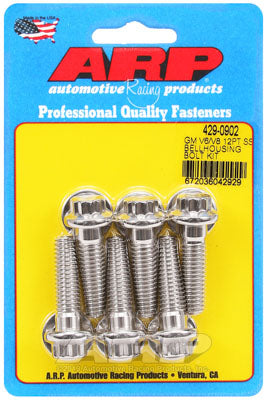 ARP 429-0902 Bellhousing Bolt Kit for Chevrolet V6 & V8. SS 12pt Photo-0