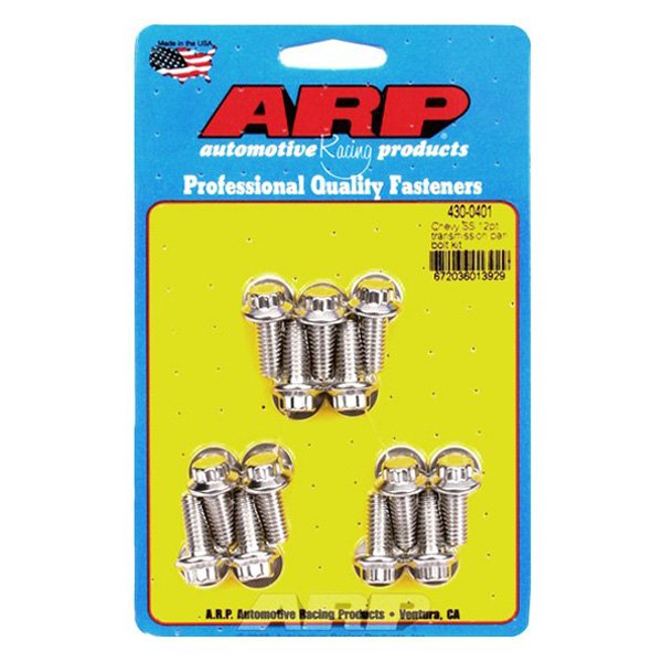 ARP 430-0401 Transmission Pan Bolt Kit for Chevrolet Turbo 350-400. 12pt Photo-0
