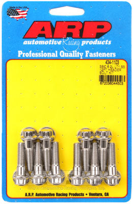 ARP 434-1103 Header Bolt & Stud Kit for Chevrolet LT1 6.2L small block. SS. 12pt Photo-0