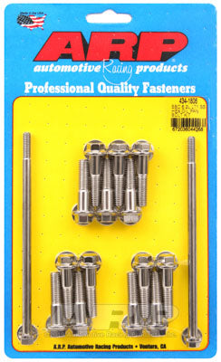 ARP 434-1806 Oil Pan Bolt Kit for Chevrolet LT1 6.2L small block. hex. SS Photo-0