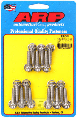 ARP 434-2303 Coil Bracket Bolt Kit for Chevrolet LT1 6.2L small block. 12pt. SS Photo-0