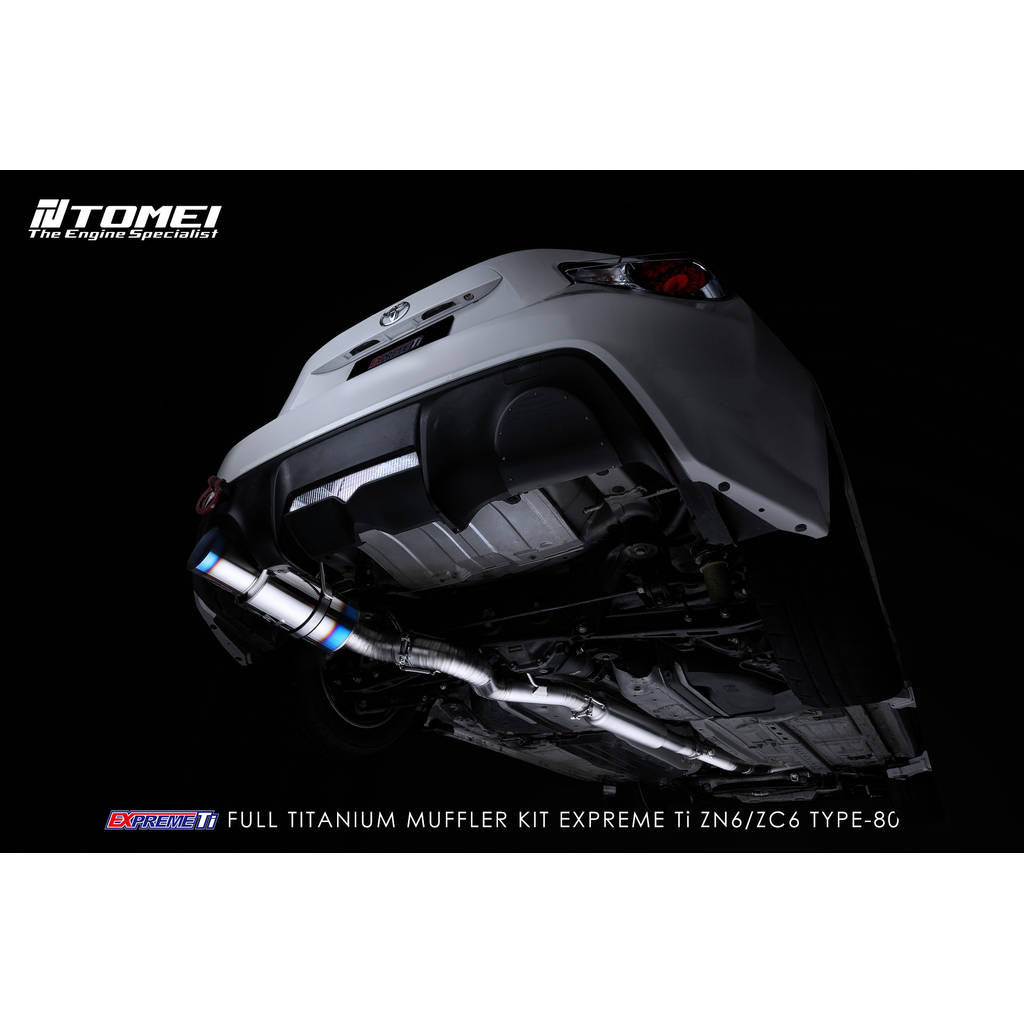 TOMEI TB6090-SB03C FULL TITANIUM MUFFLER KIT EXPREME Ti ZN6/ZC6 TYPE-80 Photo-4