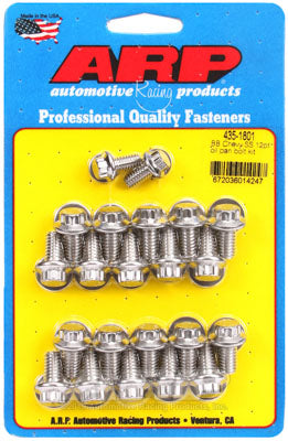 ARP 435-1801 Oil Pan Bolt Kit for Chevrolet Big Block SS 12pt Photo-0