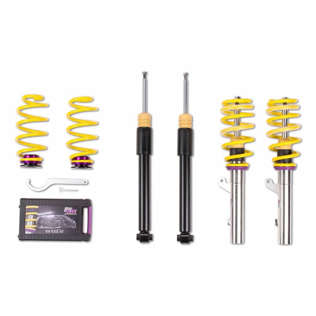 KW 1021000G Coilover Kit INOX V1 AUDI A3; (8V) Photo-0