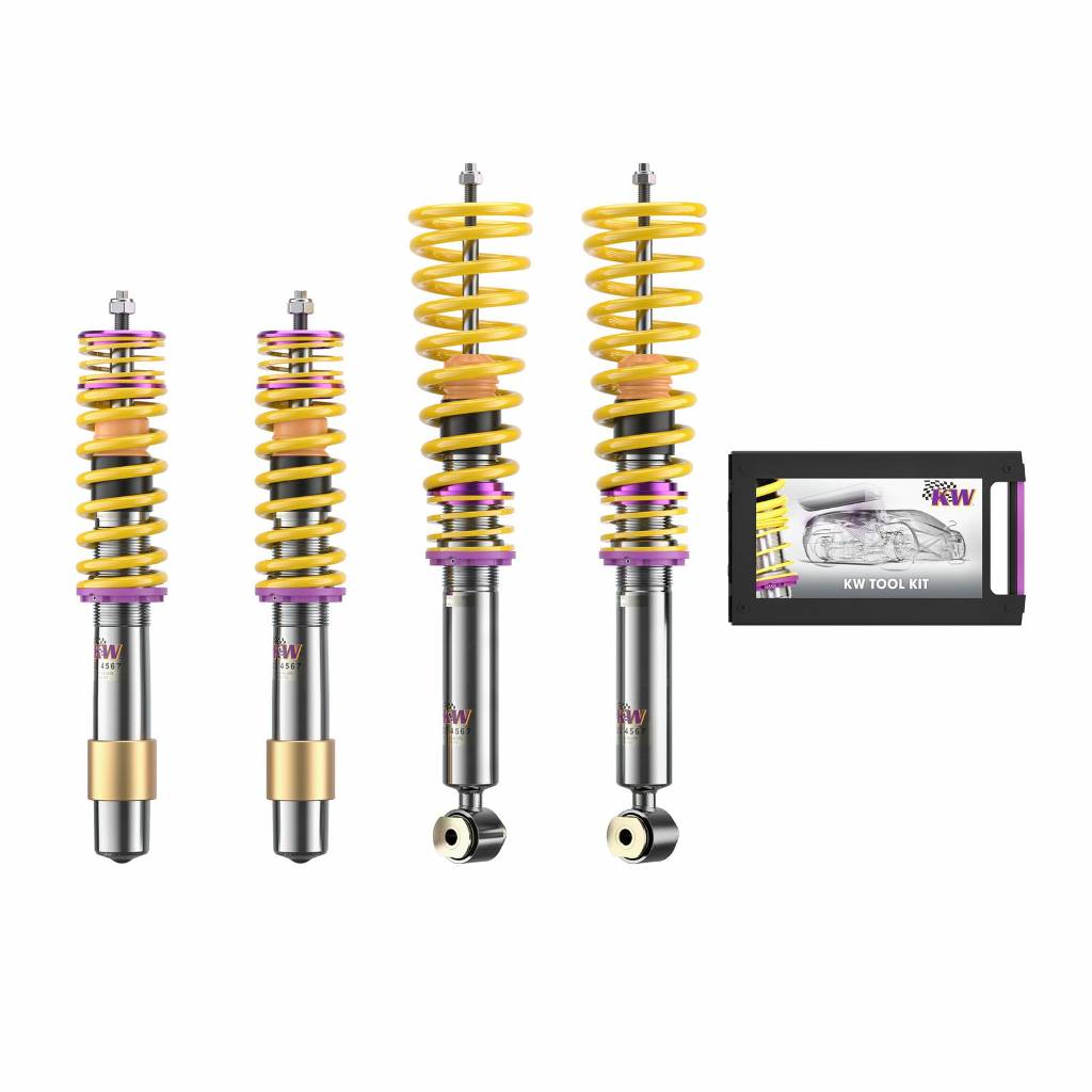 KW 10220005 Coilover Kit INOX V1 BMW 5er / 5-series (E60, E61); (560L) Photo-0