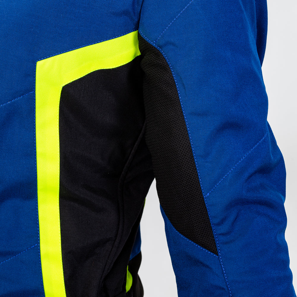 SPARCO 002341BNGB150 KERB YOUTH CHILD Kart suit, CIK, blue/yellow/black, size 150 Photo-3