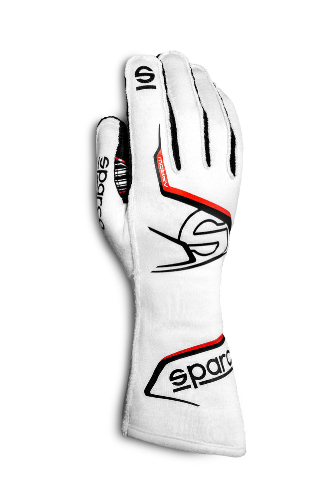 SPARCO 00255709BINR ARROW 2020 Kart gloves, white/black, size 9 Photo-0