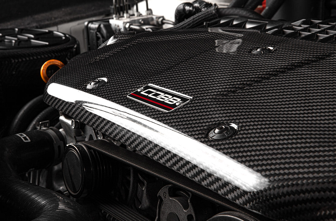 COBB 442605 SUBARU Redline Carbon Fiber Engine Cover WRX 2015-2021 Photo-8
