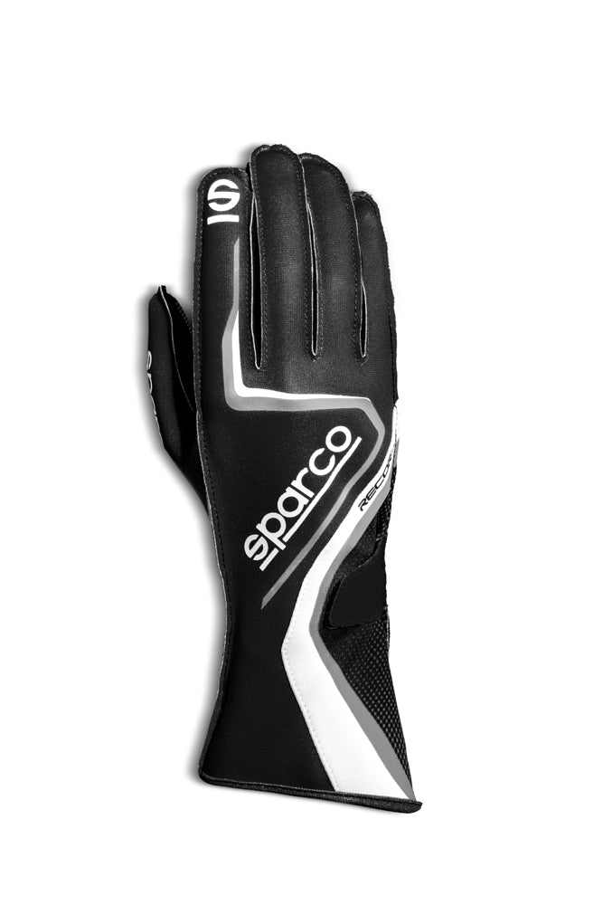 SPARCO 00255508NRBI RECORD Kart gloves, black/white/grey, size 8 Photo-0