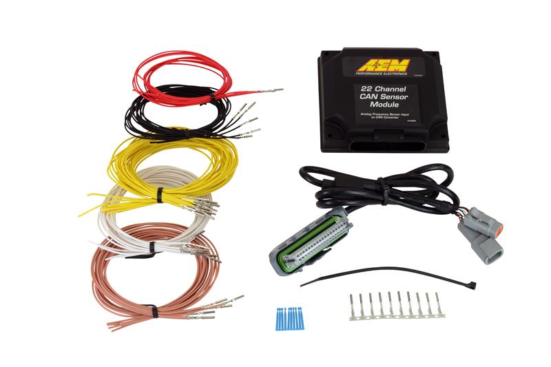 AEM 30-2212 22 Channel CAN Sensor Module, Analog & Frequency to CAN Converter Module Photo-0